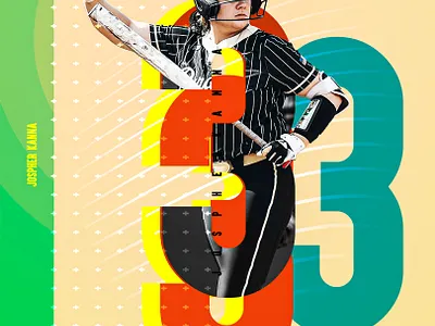 Baseball. design illustration