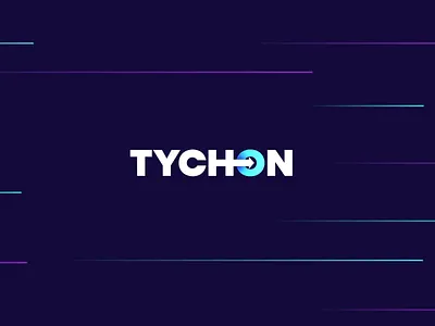 Tychon Brand arrow branding logo