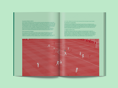 Magazine Mémoires autour du ballon rond (05) art direction football graphic design illustration magazine memory mémoires autour du ballon rond remembrance visual design