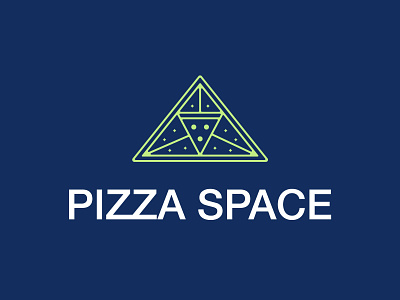 Logo design for a pizzerias brand designer branding cafe fast food food graphic designer logo logo designer logo for sale logotype minimalism pizza pizzerias restaurant space star triangle