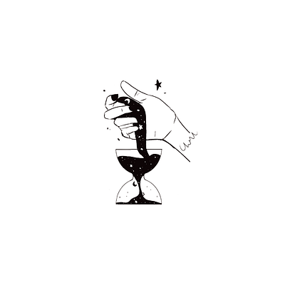 Time clean illustration line mood