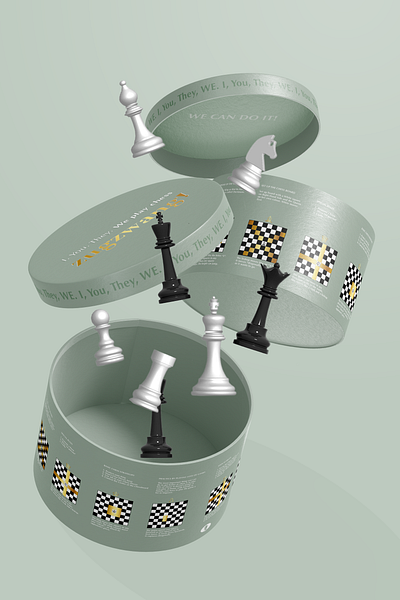 Gender Neutral Chess Packaging Design box design branding design graphic graphic design illustration logo mockup packaging photoshop