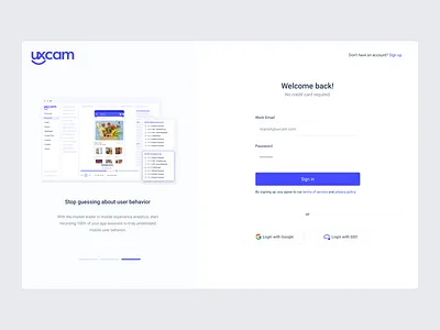 Sign in page app branding design figma minimal typography ui ux