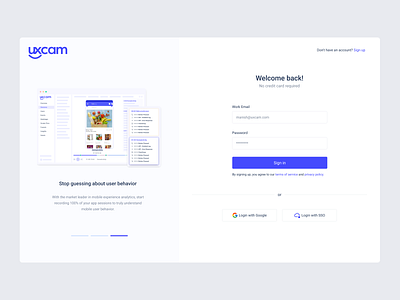 Sign in page app branding design figma minimal typography ui ux