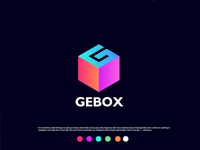 g modern letter box logo - g box logo a b c d e f g h i j k l m abstract app awesome logo box logo branding branding design colourful design g abstract logo g box logo g branding icon illustration logo modern letter logo n o p q r s t u v w x y z top logo typography vector