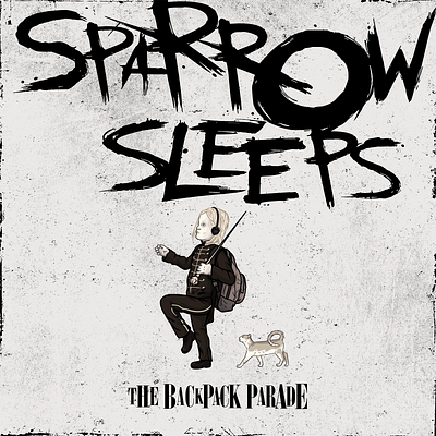 My Chemical Romance "The Backpack Parade" lofi by Sparrow Sleeps album cover cat grunge illustration my chemical romance portrait sparrow sleeps toddler