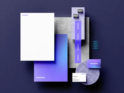 Oneseven Rebranding brand identity branding logo oneseven rebranding typography logo