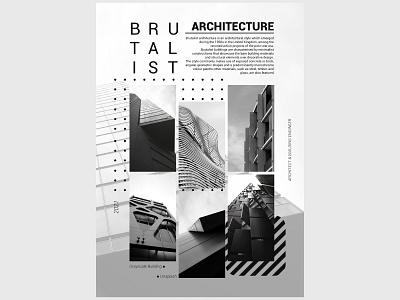 Brustalist Architecture Poster Design Grayscale architect architectural architecture architecture design artwork brutalism brutalism architecture brutalism poster brutalist brutalist architecture brutalist design brutalist poster design photoshop poster poster a day poster art poster collection poster design posters