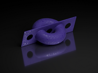 Toys - Torus 2020 3d 3d art 3d modeling 3dartist cg cgi concept design form illustration minimal modelling shape