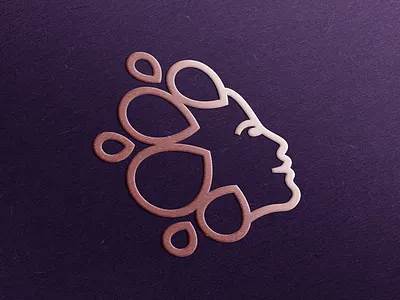 The Lady art brand branding designer dribbble graphicdesign health illustration logo logodesigner logos vector