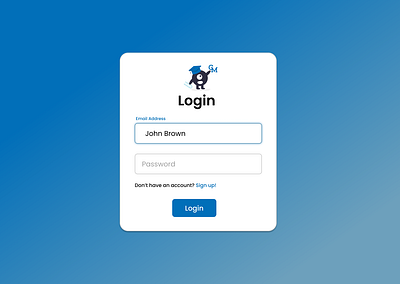 Course Manager - Login v2