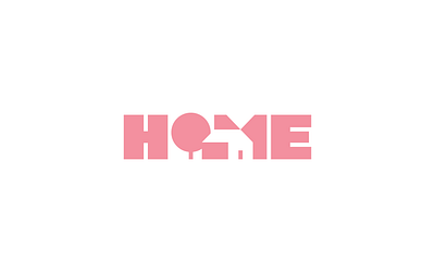 Home home house logo logodesign logotype negative space rokac tree type typogaphy