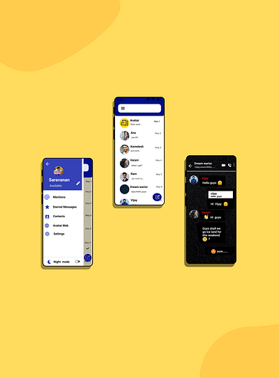 Arattai app ui redesign 2 app design ui ux web