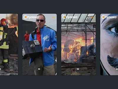 Video Tease clean hero video web webdesign website