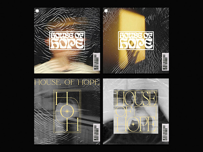 House of Hope album album artwork album cover album cover design artwork branding design illustration layout lettering music music design record texture type typography