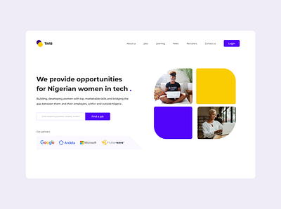 TWIB landing page figma landing page design ui user interface design web design