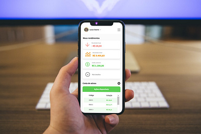 Trader analytics aplicativo finance money trader trading app ui ux