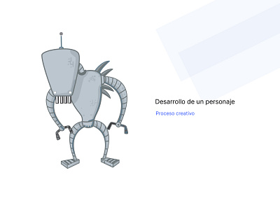 Personaje animado (Bot) animation illustration illustrator motiongraphics