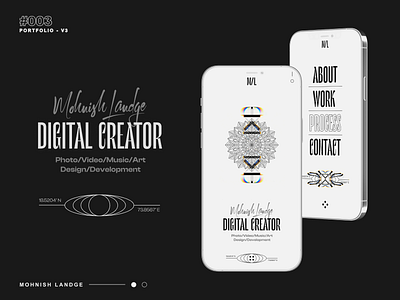 NEW PORTFOLIO REDESIGN branding design freebie graphic design illustration minimal portfolio three.js typography webgl