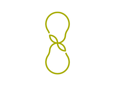 pear illustration illustrator logo vector