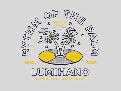 RYTHMOFTHEPALM campfire coast illustration palm