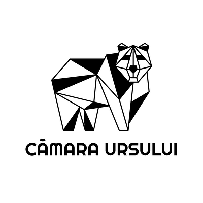 Second logo design for Camara Ursului animal animal logo animals branding design digital illustration flat illustration art lineart linework logo logo design logodesign logos logotype nature logo vector