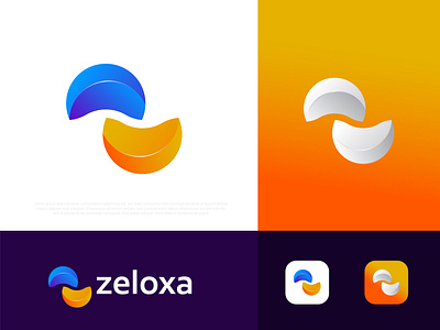 Modern Z letter logo zeloxa a b c d e f g h i j k l m abstract app icon brand identity branding colorful creative flat graphic design logo agency logo design logo designer logos modernism n o p q r s t u v w x y z negative popular technology vectors z logo