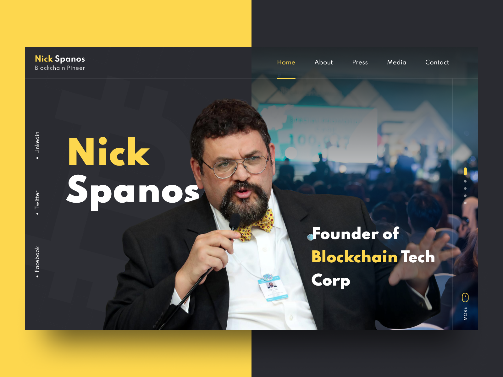 Example of Personal Branding Website | Portfolio