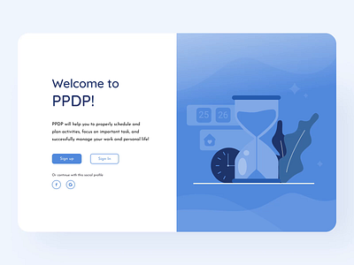 PPDP Planner | Onboarding animated gif design figma fullscreen illustration light theme managment minimal motion onboarding planner softvoya task app task list task management task planner ui vector web app