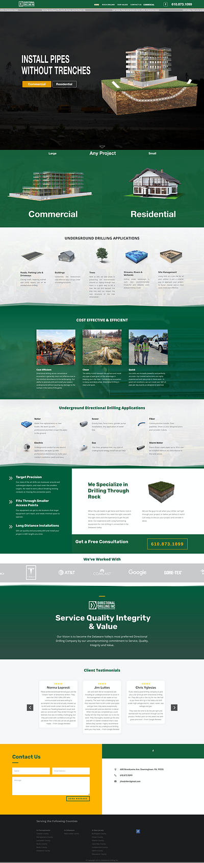 Directional Drilling Website web web design website design