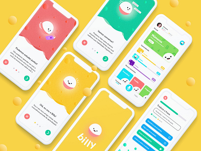 Billy - Language Learning App app app design brazilian design language app mobile app ui