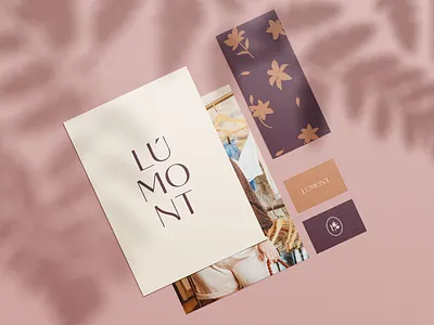 LÚMONT - fashion branding fashion identity branding illustration logo logo design