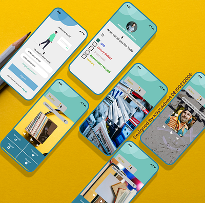 ifriend App app design ui ux