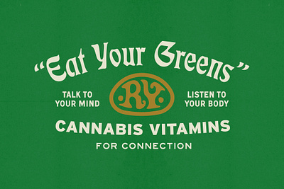 R.Y. Originals : Cannabis Vitamins branding cannabis logo weed