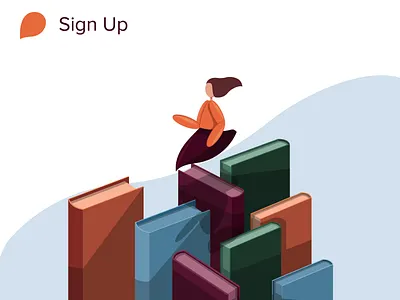 Storytel Illustration app behance branding design illustration illustrator minimal procreate ui vector