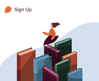 Storytel Illustration app behance branding design illustration illustrator minimal procreate ui vector