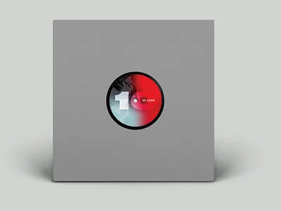 We_R House Vinyl Artwork art direction gradient graphic design record label texture vinyl record