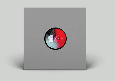 We_R House Vinyl Artwork art direction gradient graphic design record label texture vinyl record