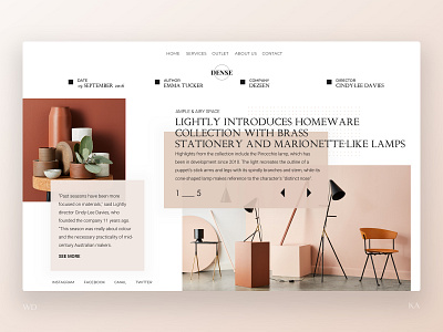 Layout Exploration 20 branding clean design grid design landing page layout minimal typography ui ux website