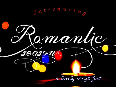 Romantic season font aescripts aesthetics beautiful font calligraphy font fonts handwritten invitation font lovely font lovelyfont wedding font wedding invitation