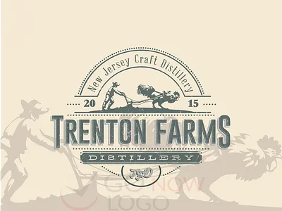 TRENTON FARMS animation branding business logo design design iconic design illustration infographic instagram logo design logodesign logos logotype vector