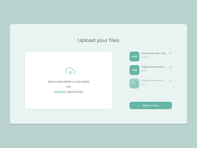 Daily UI #031 - File Upload daily daily ui daily ui 031 daily ui challenge dailyui dailyui 031 dailyuichallenge design ui upload upload file uploader uploading uploads ux web design website design