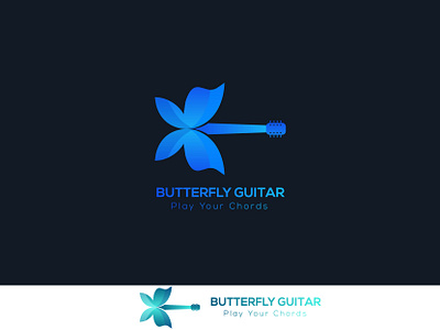 Butterfly Guitar Logo Design black background logo design business logo design butterfly logo creative logo creative logo design custom logo design fiverr logo design guitar logo logo design branding logo design concept logo designer logo maker logodesign minimalist logo minimalist logo design trendy logo design upwork logo design