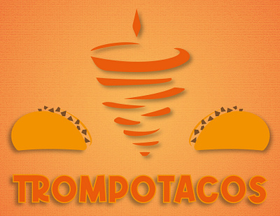 Trompo Tacos design illustration logo vector