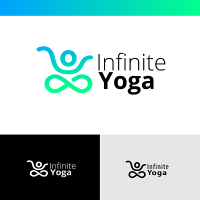 Logo Design - Infinite Yoga brand logo corporate logo design flat logo logo ideas logo mark minimal minimalist logo vector yoga logo
