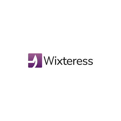 Wixteress branding logo