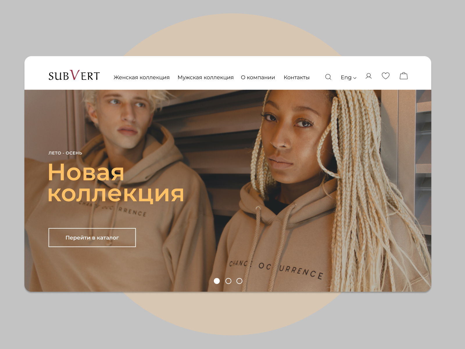 Example of E-Commerce website Online Store