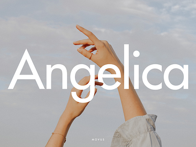 Angelica Brand Identity branding design font identity logo minimal type typography visual