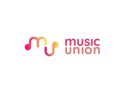 "Music Union" logo - #2 design graphic logo music note