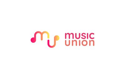 "Music Union" logo - #2 design graphic logo music note